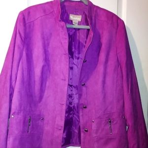 Suede jacket